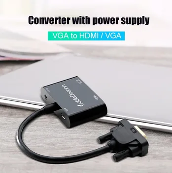 

Power Converter for TV Projector Displays with VGA HDMI Port Resolution 1080P NK-Shopping