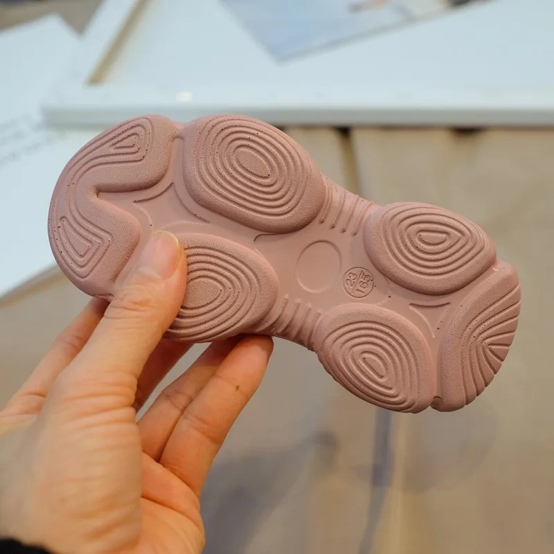 Весенне-Осенняя детская обувь унисекс для маленьких мальчиков и девочек; кроссовки для мальчиков и девочек; дышащая модная повседневная детская обувь
