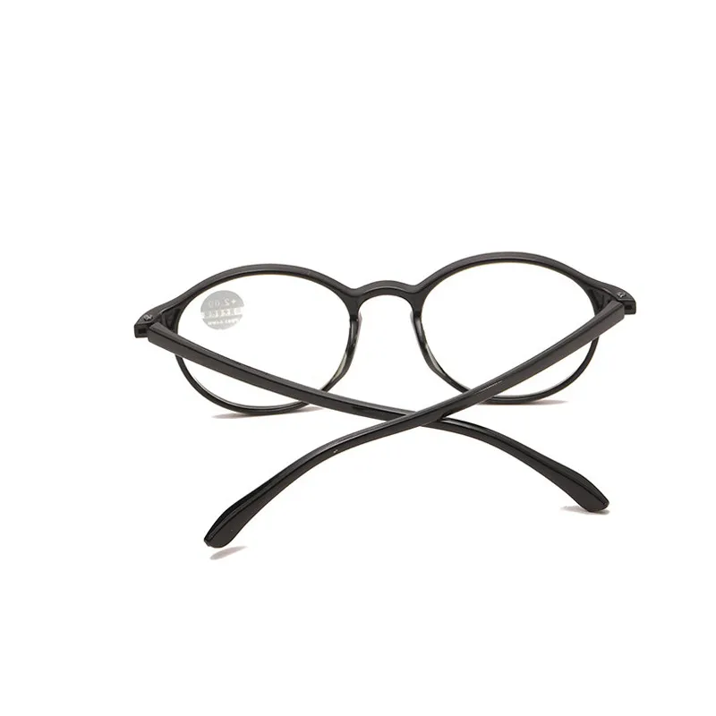 SEEMFLY круглые очки для чтения женщин и мужчин пресбиопические очки анти-голубые легкие очки оправа женские мужские очки для дальнозоркости