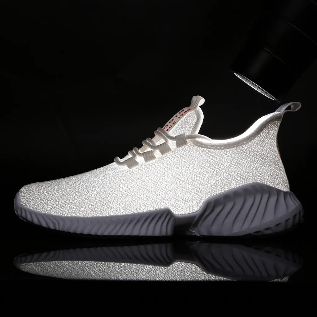 Summer Breathable Men Shoes Casual Shoes Men Fashions Male Mesh Shoes Men Sneakers Big Size Zapatillas Hombre Blue New#3