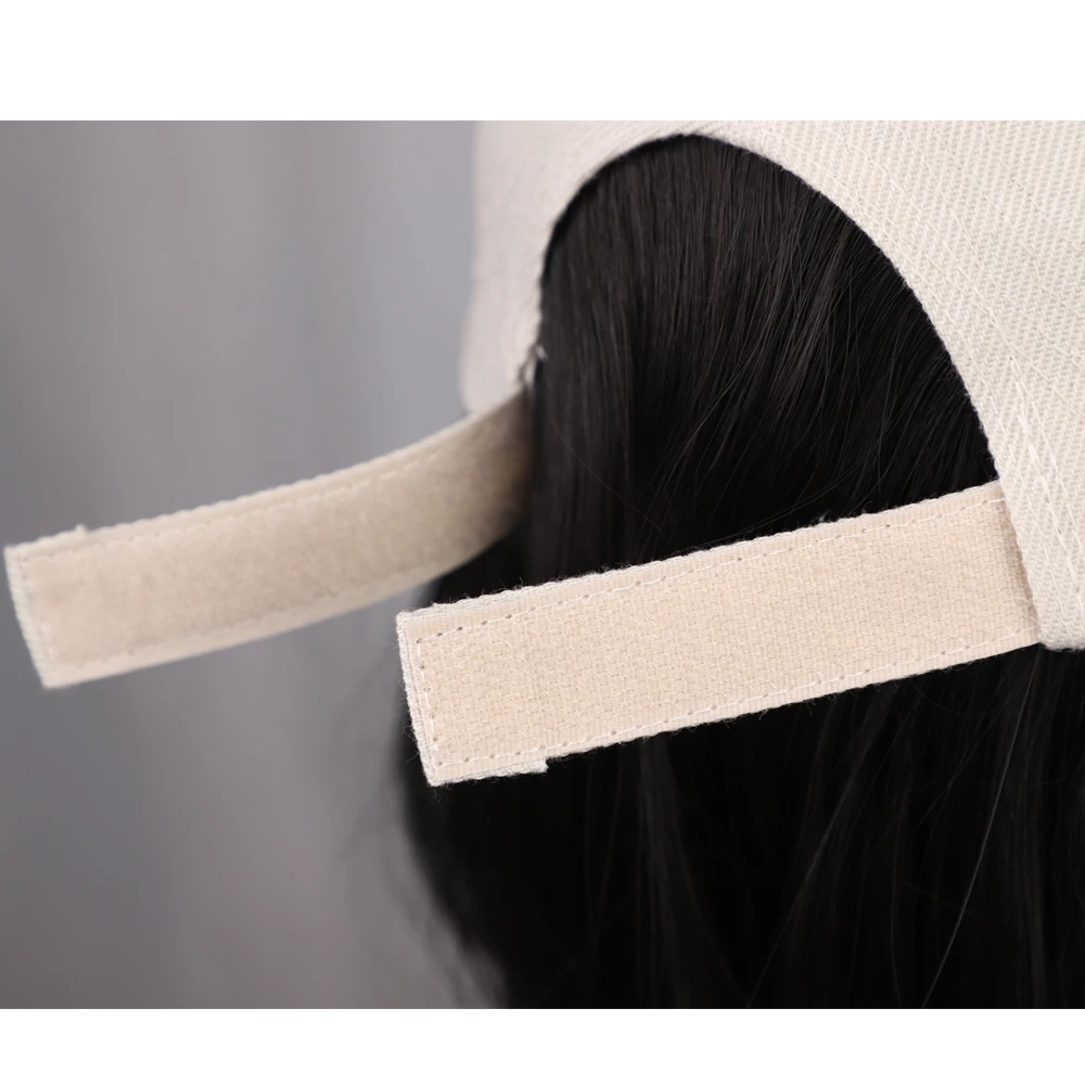 8inch Short Baseball Cap BoB Hair Wig Synthetic BOB Wig Hair Extension Naturally Connect Adjustable Cap For Women Outdoor