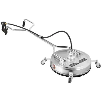 

Professional Surface Cleaner Pressure Washer Rotary Patio 4000psi 3/8 QC 18 Inch
