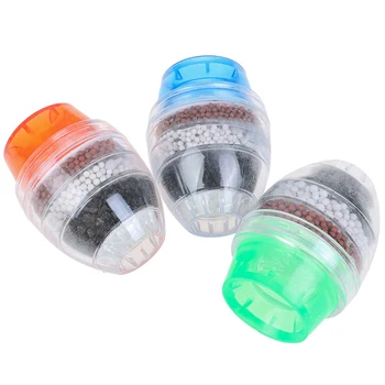 

Hot 1pc Bamboo Carbon Kitchen Faucet Tap Water Clean Purifier Filter Cartridge Faucet Clean Filter New