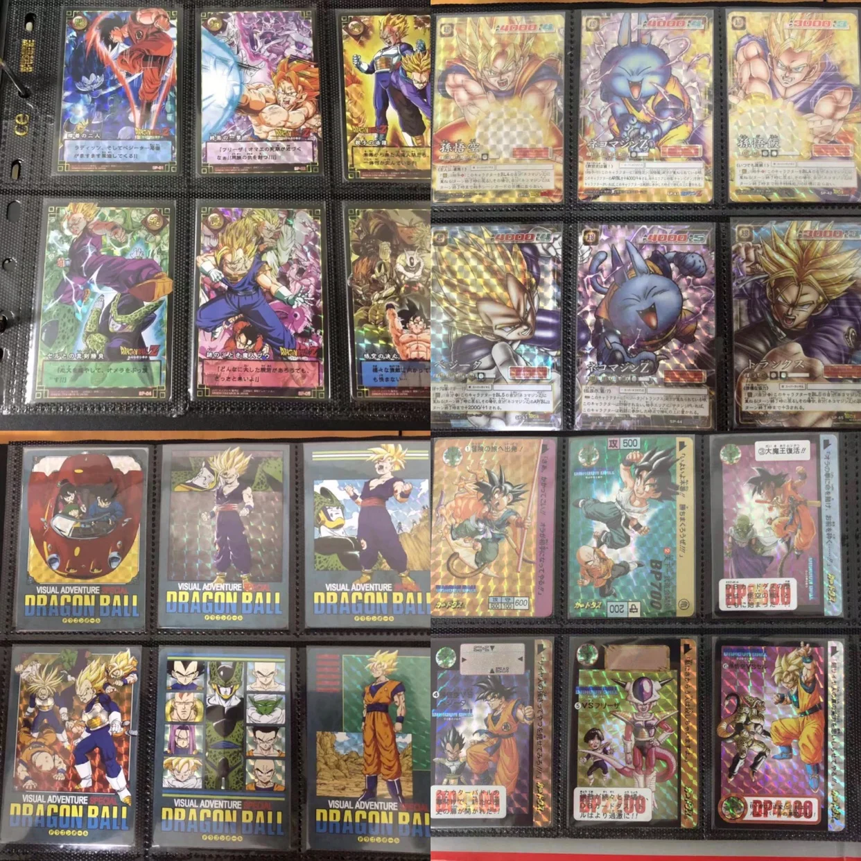 Bandai Dragon Ball Piccolo Set Di 6 Carte, Un Set Di Carte Rigide, Carte Flash, Cella Di Goku Di Verajv Son, Rare Carte Di Raccolta Limitata