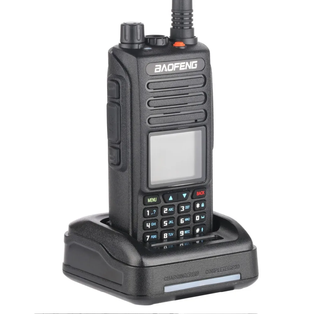 Baofeng DMR DM-1702(gps) рация VHF UHF Двухдиапазонная 137-174& 400-470MHz Dual Time slot Tier 1& 2 цифровое радио