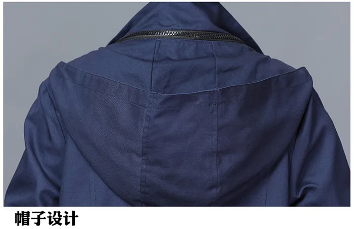 M-4XL Высококачественная Женская куртка новинка осень весна пальто с длинными рукавами плюс размер ветровка с капюшоном на молнии Женская куртка NW2156
