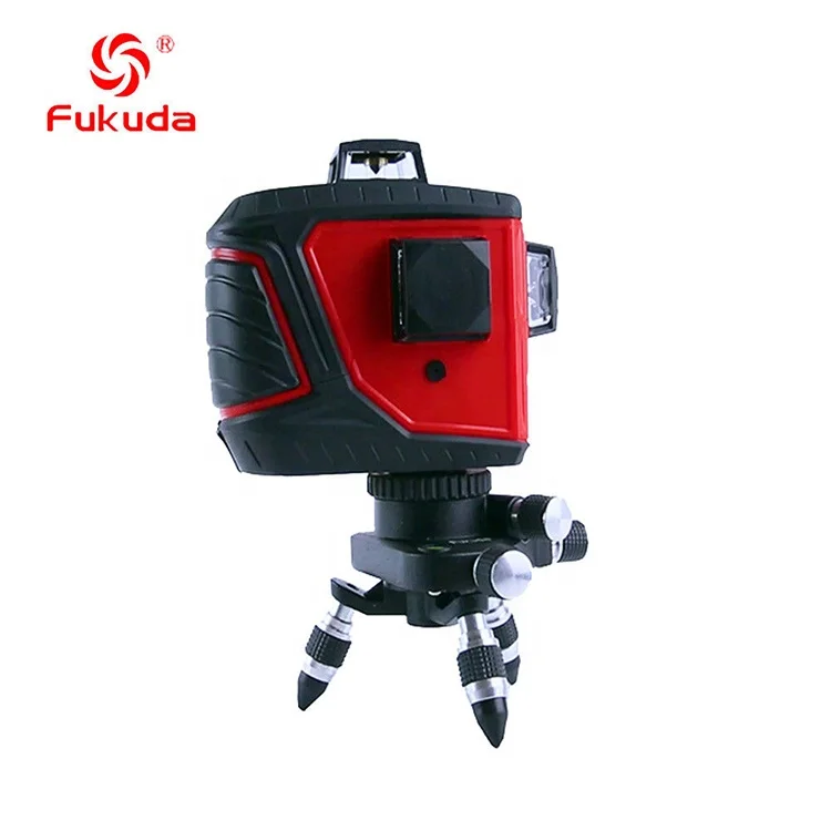 IP 54 Waterproof Grade Self-leveling High Accuracy 12 Lines Laser Level 3D