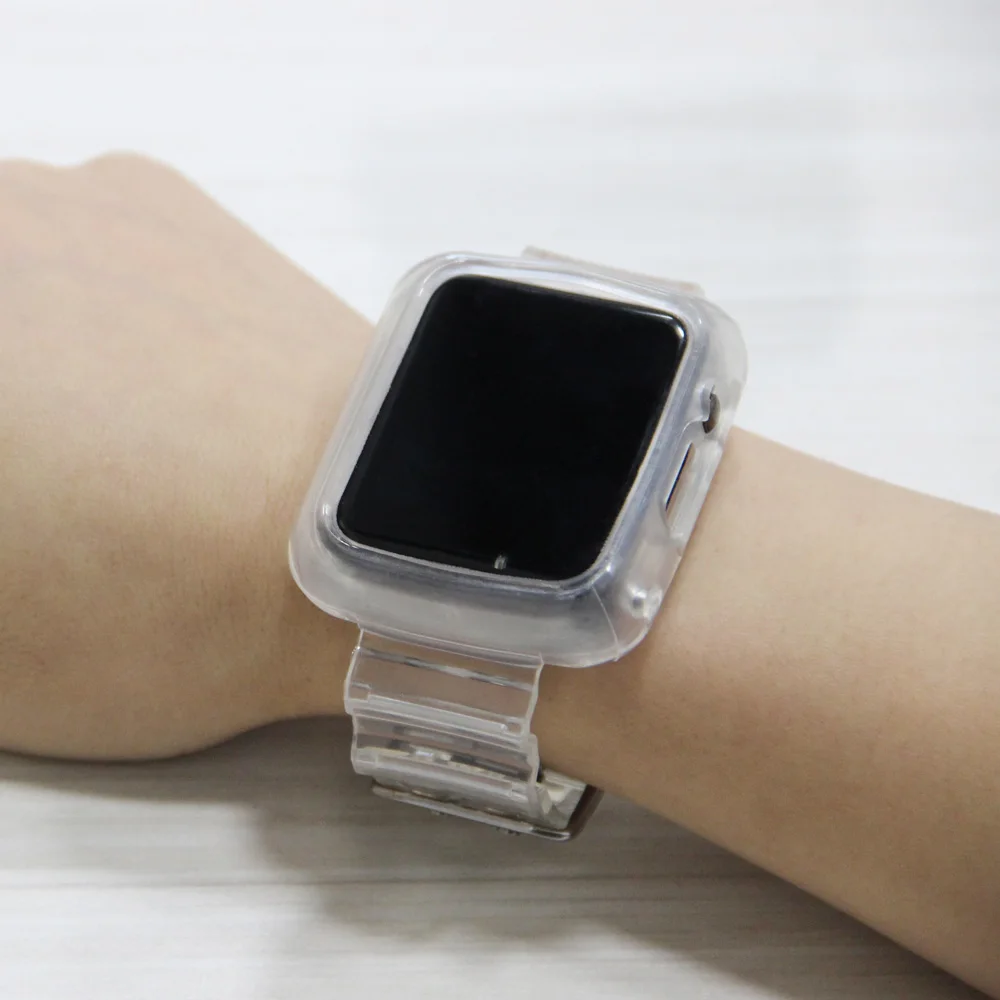 LILYGO&reg; TTGO T-WATCH Transparent Silicone Strap For T-WATCH V1 V2 V3 Version