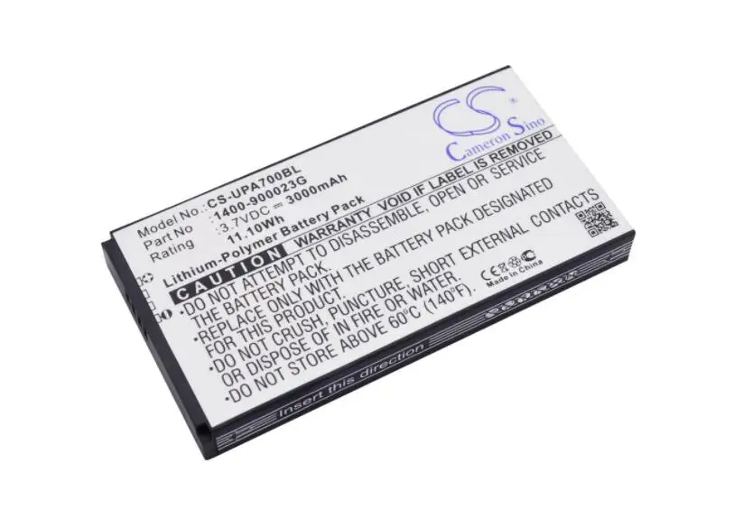 Cameron sino 3000 мА/ч, батарея для UNITECH PA700 PA700MCA PA720 1400-900023G 1400-900033G S12GT1301A S12GT301A