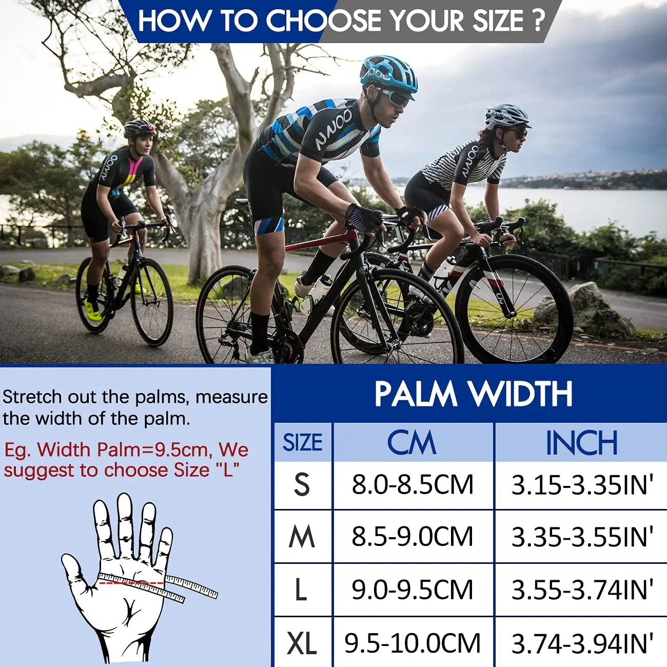 Sports Half Finger Gloves Cycling Gloves Sport Gloves MOREOK Cycling Gloves Half Finger 5MM Gel Bike Gloves Antislip Bicycle Shockproof Outdoor MTB Biking Men Women