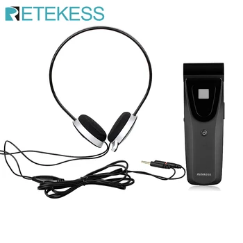 

Retekess T121 16 Channels Noise-free Infrared Receiver Unit for Digital Infrared Wireless Emission Conference System F9409