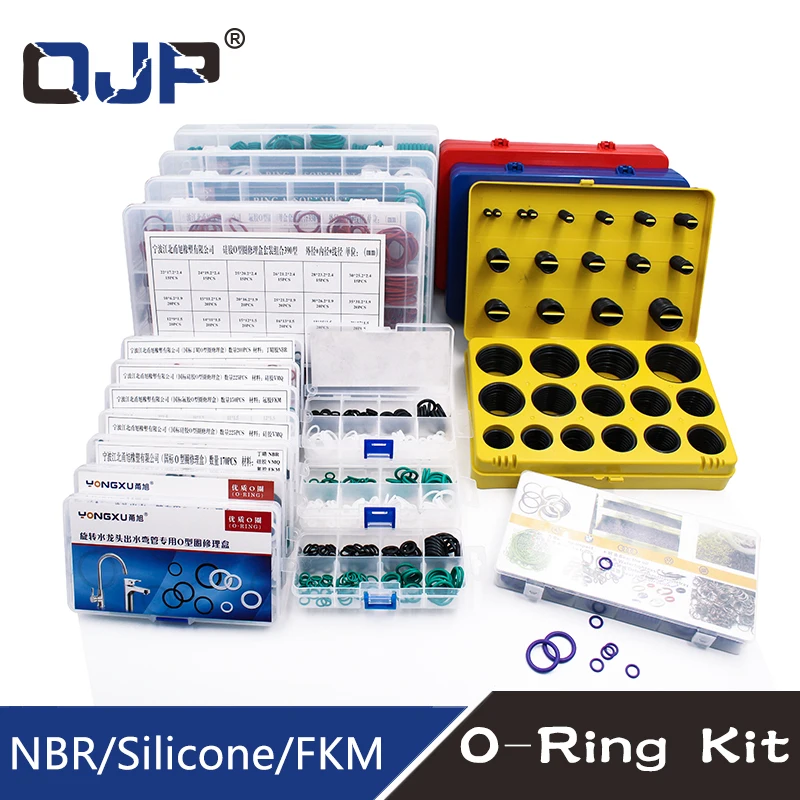 오링 고무 및 실리콘 링 씰 VMQ NBR FKM 씰링 오링 니트릴 와셔, 고무..