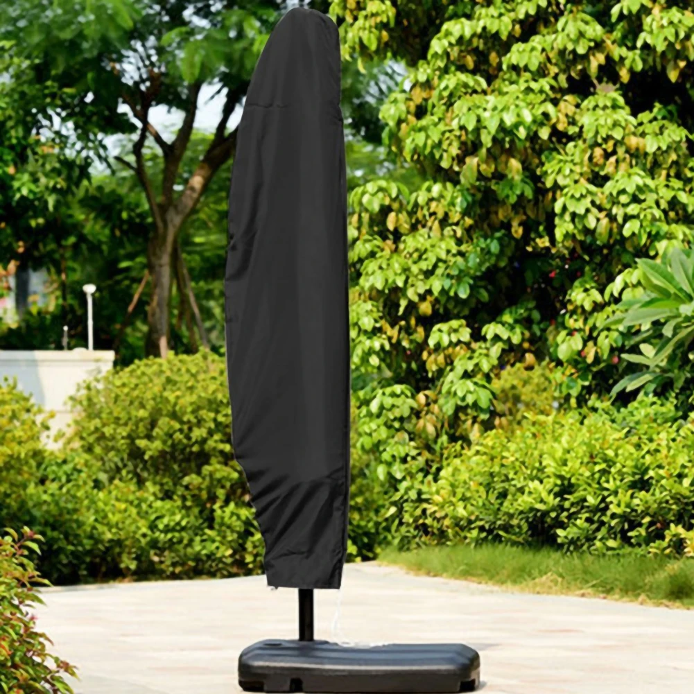 Waterproof Oxford Cloth Outdoor Sunshade Umbrella Cover Garden Weatherproof Patio Cantilever Parasol Rain Cover Accessories