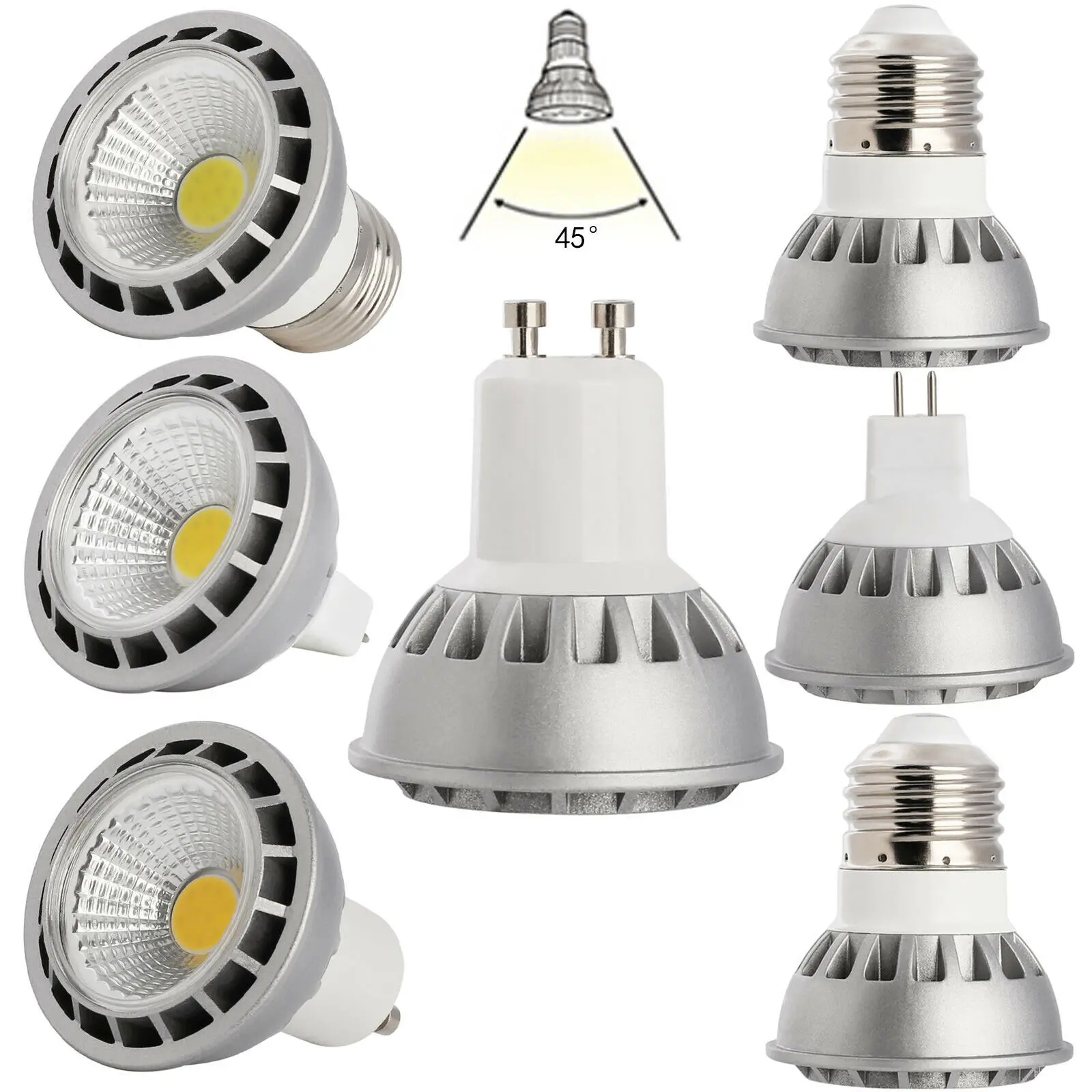 Ультра яркие DC 12V затемняемые MR16 15W LEDCOB прожекторы лампы | Лампы и освещение