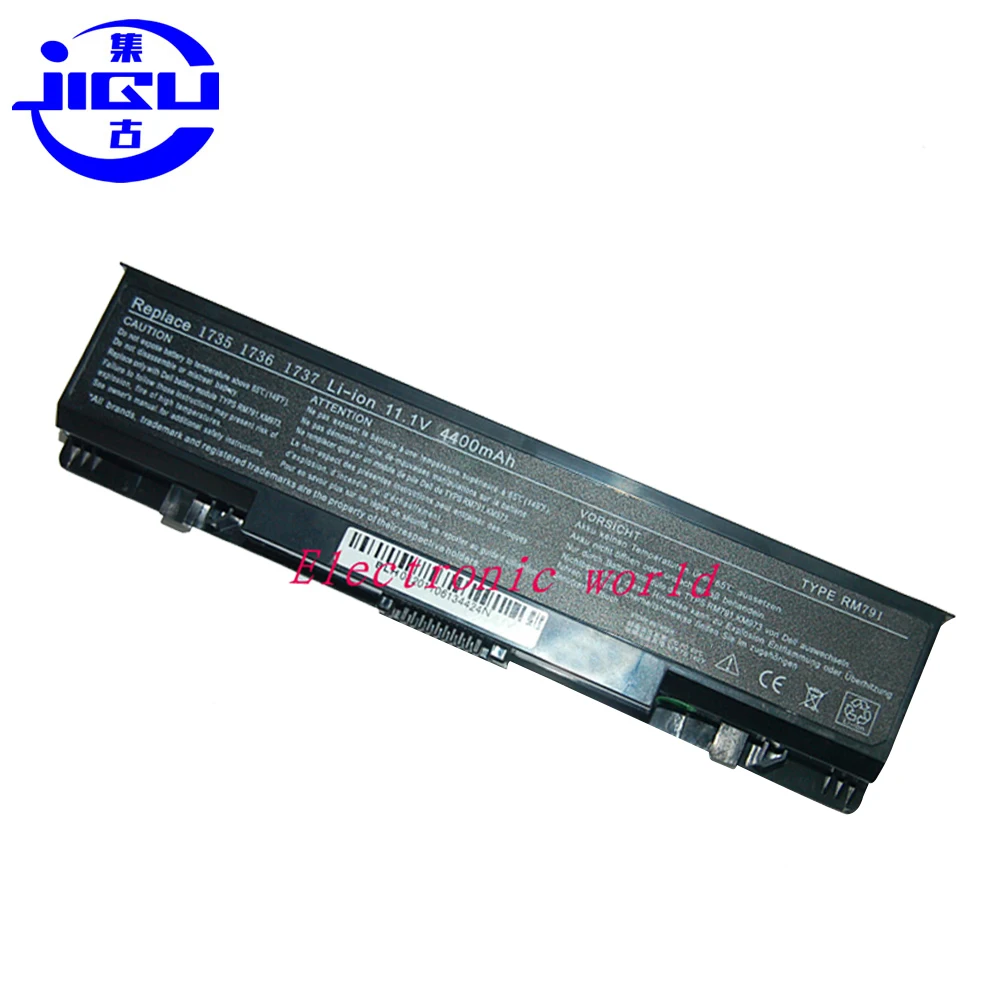 JIGU Новый аккумулятор для ноутбука 4400 мАч 312-0711 451-10660 453-10044 MT342 RM791 Dell Studio 1735 1737