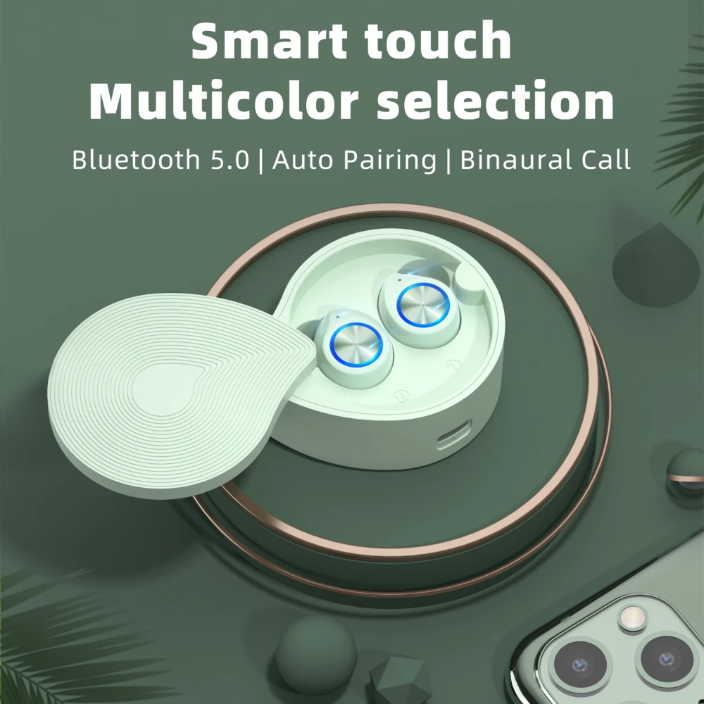 Наушники Bluetooth 5 0 беспроводные наушники с микрофоном Hi Fi стереогарнитура