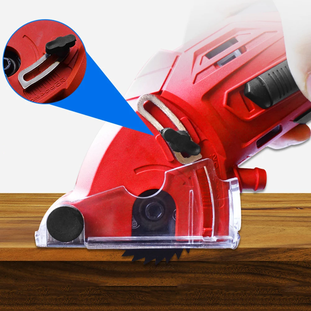Multifunctional Circular Wood Saw Mini Electric Saw Metal with 3pcs Blades Outdoor Camping Activity Portable Power Tools Set