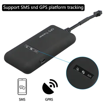 

GPS Tracker Car Real Time Tracking Vehicle GPS Locator Anti-Theft 4 Band GPS Tracker for GTO2A