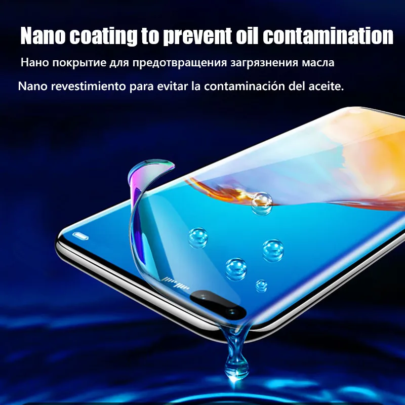 Защитная пленка 66D для Huawei P30 Pro P40 Lite P20 P Smart Honor 10 8X не стекло|Защитные стёкла и