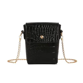 

Women's Bag Shoulder Travel Mobile Phone Bag New Versatile Simple Wild Fashion Temperament Leather Casual H1