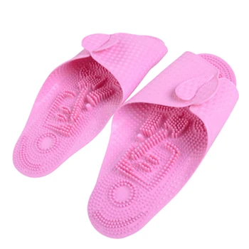 

Massage Slippers Bulging Acupuncture Massage Health Slippers Bath Foot Spas for Family Travel