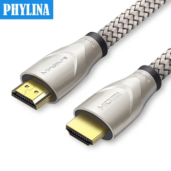 

1PCS 8K Ultra HD HDMI Cable Converter Computer TV Monitor Set-top Box PS4 Cable Transmission Fast Support 3D Hdmi Cable 2.1 2M