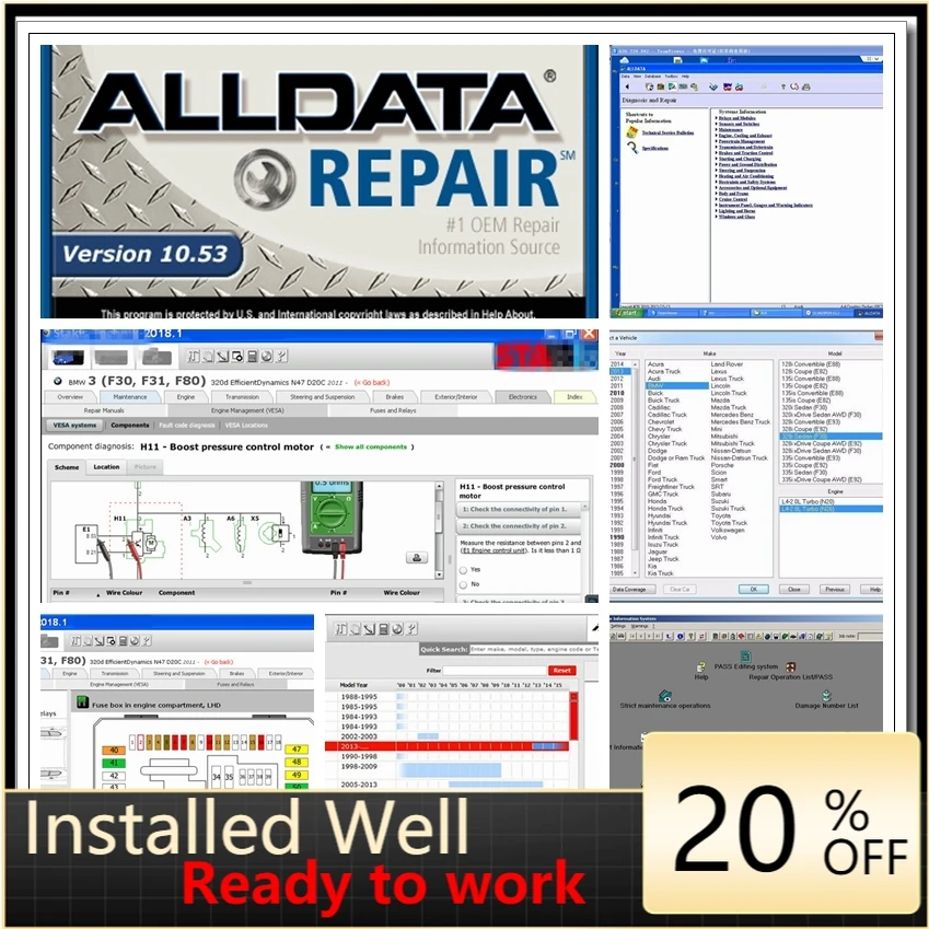 Todos os dados software 2020 venda quente vivid atris-stakis 2018.01v elsawin versão mais recente software de reparação automóvel instalado em 2tb hdd