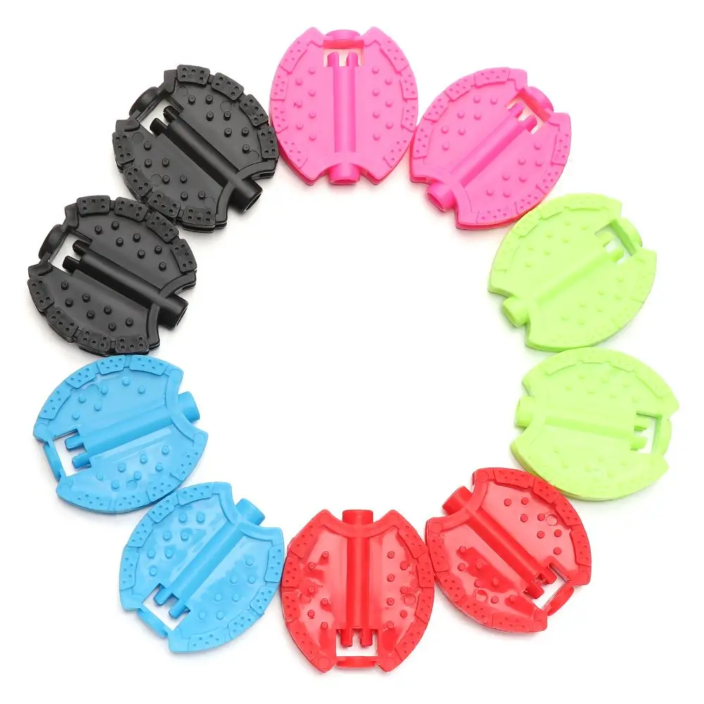 PAIR CHILDREN'S KIDDIES 1/2" BIKE PEDALS NON-SLIP SUIT OPC ONE PIECE CRANK PINK