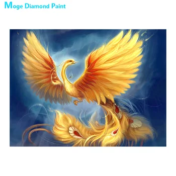 

Phoenix Nirvana Diamond Painting Animal Bird Round Full Drill Nouveaute DIY Mosaic Embroidery 5D Cross Stitch Home Decor Gifts