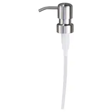 1 шт. дозатор для лосьона из нержавеющей стали легкий многоразовый дозатор для лосьона