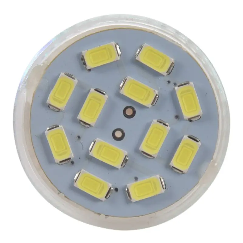 6W GU4(MR11) Светодиодный прожектор MR11 12 SMD 5730 570 lm DC 12V белый|Светодиодные лампы и