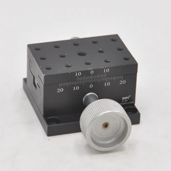

DPI D-46 manual displacement optics 40x60mm dovetail groove fine-tuning slide stroke plus or minus 20mm