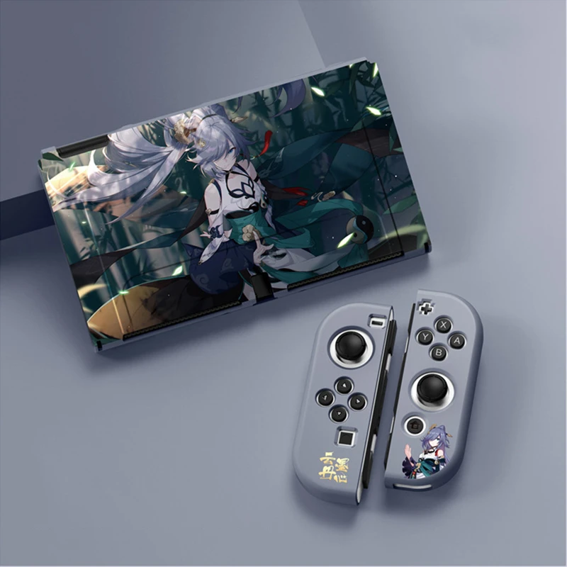 For Nintendo Switch Accessories Soft TPU Frosted Case Genshin Honkai Impact  Arknights Character Matte Cover| | - AliExpress