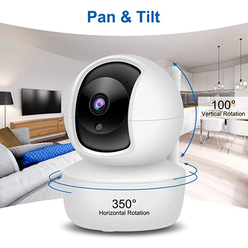 Wouwon HD 1080P IP камера наблюдения безопасности монитор Wi-Fi беспроводной мини сигнал тревоги камера видеонаблюдения для помещений детская камера iCSee XMEye