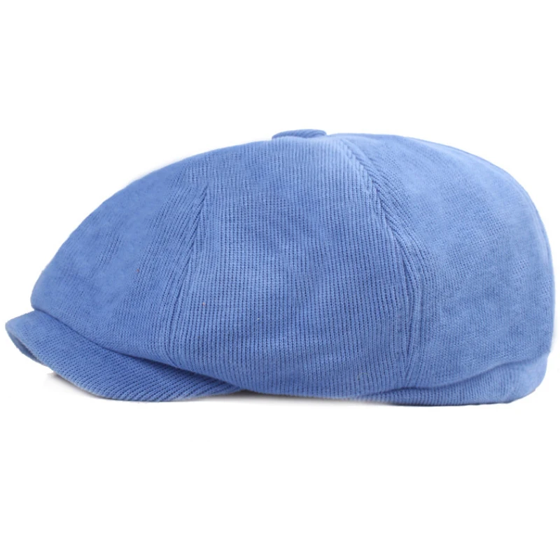 HT3726 Berets Vintage Künstler Maler Baskenmütze Hut Neue Herbst Winter Hut Frauen Feste Kappe Männer Retro Achteckigen Hut Flache Kappe – Detail 4