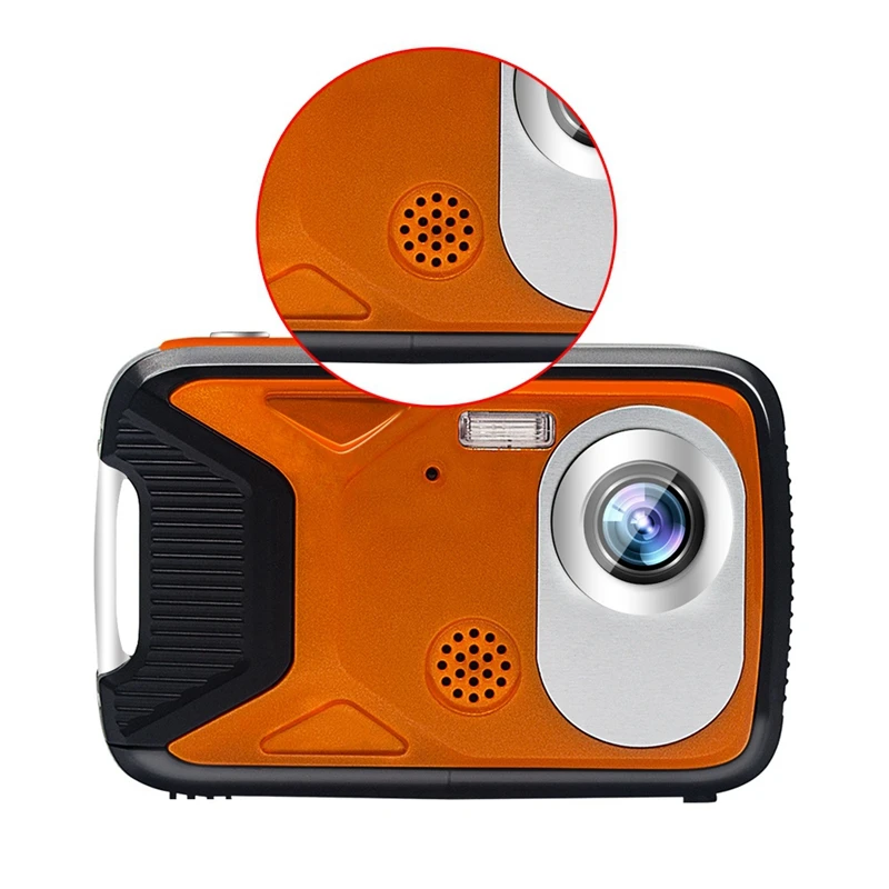 Waterproof Digital Camera 2.8 Inch Camcorder 21MP Video Recorder Self-Timer DV Video Underwater Camera 5 Meters Waterproof Digit