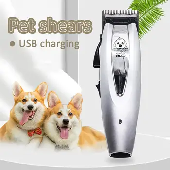 

Dog Hair Trimmer Electrical Pet Professional Grooming Machine Tool usb Rechargeable Shavers Hair Cutter Cat Dog Haircut clipper