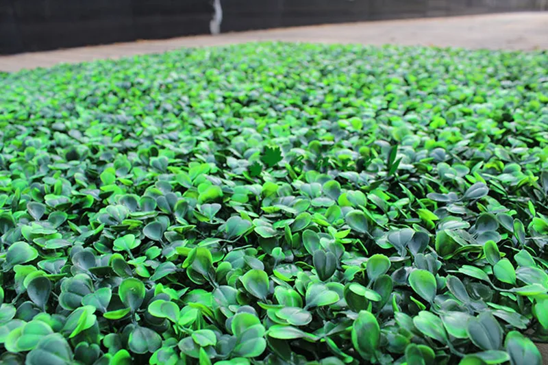 40 шт./лот искусственный дерн ковер моделирование пластиковый самшитовый коврик трава коврик 25 см* 25 см зеленый газон для украшения дома и сада