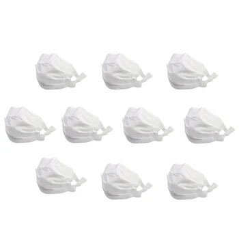 

10 Packs Disposable Mouth Mask Unisex Mask Respirator for Saliva Droplets