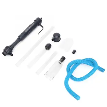 

Electric Aquarium Gravel Fish Tank Vacuum Siphon Cleaner Pump Cleaning Tool ABS Plastic