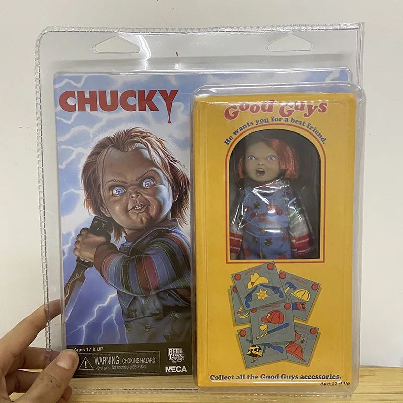 Bride Of Chucky Action Figure Neca Children'S Play Good Guys Ultimate He Wish You Be A Best Friend Giocattoli Horror Da Collezione Bambola