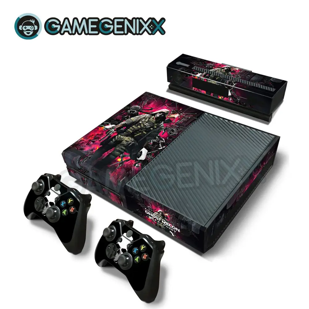 

GAMEGENIXX Skin Sticker Vinyl Wrap Cover Full Set for Xbox one Console and 2 Controllers - Recon Ghost