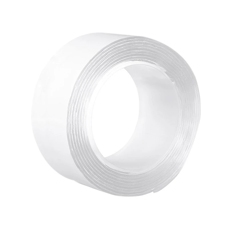 New 5pcs 1m Multifunctional Reusable Double Sided Tape Heavy Duty Adhesive Transparent Traceless Tape Clear Washable Remove Stic Tasma Aliexpress