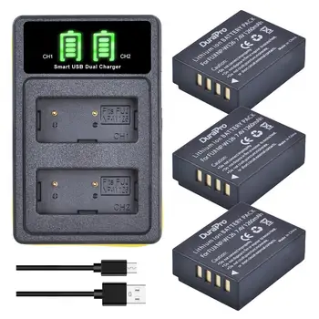 

3x 1260mAh NP-W126 NP W126 Battery Charger Set with Type C USB Port For Fujifilm HS50 HS35 HS33 HS30EXR XA1 XE1 X-Pro1 XM1 X-T10