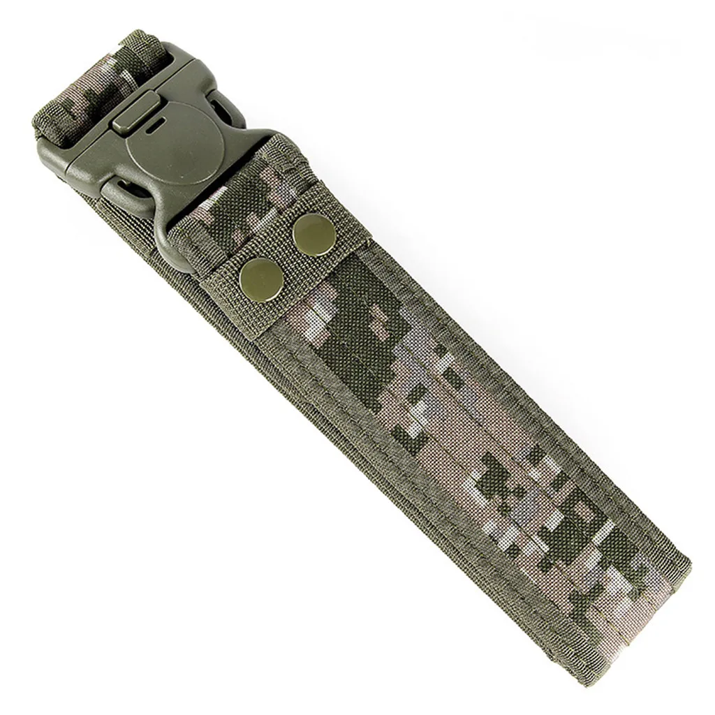 Jaycosin Tactical Heavy Duty US Soldier Mens Military Belt Casual Wild Multi-color Round Web Combat Army Training Safe Belt