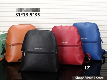 

Luxury Designer Brand Michael kors MK- Women Backpack Female School Bag Simple Ladies Shoulder Bags for Girls Mochila M125