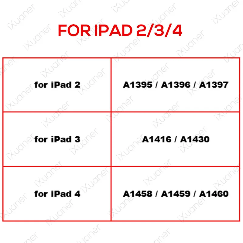 Для Apple IPad 2 3 4 5 6th 9,7 Pro 11 закаленное Стекло для IPad Air 3 10,5 10,2 Мини-Платье на возраст 2, 3, 4, 5, Экран пленка для экрана - Цвет: for iPad 2 3 4