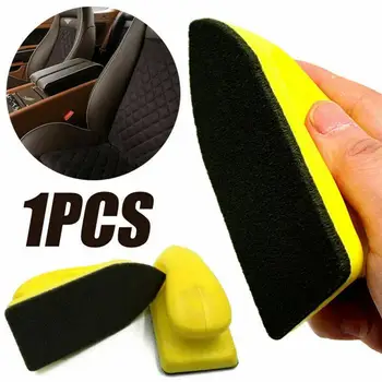 

Car Nano Cleaning Brush Wash Sponge Clay Rub Block for Car Leather Seat Auto Care Detailing Interior Cleaning Brush