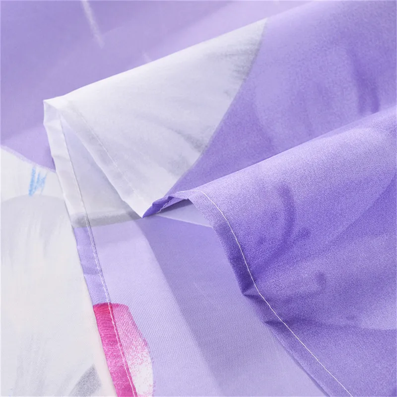 200*200cm Polyester Shower Curtain Butterfly Orchid Thickened Bathroom Bath Curtains Easy Clean Water Proof