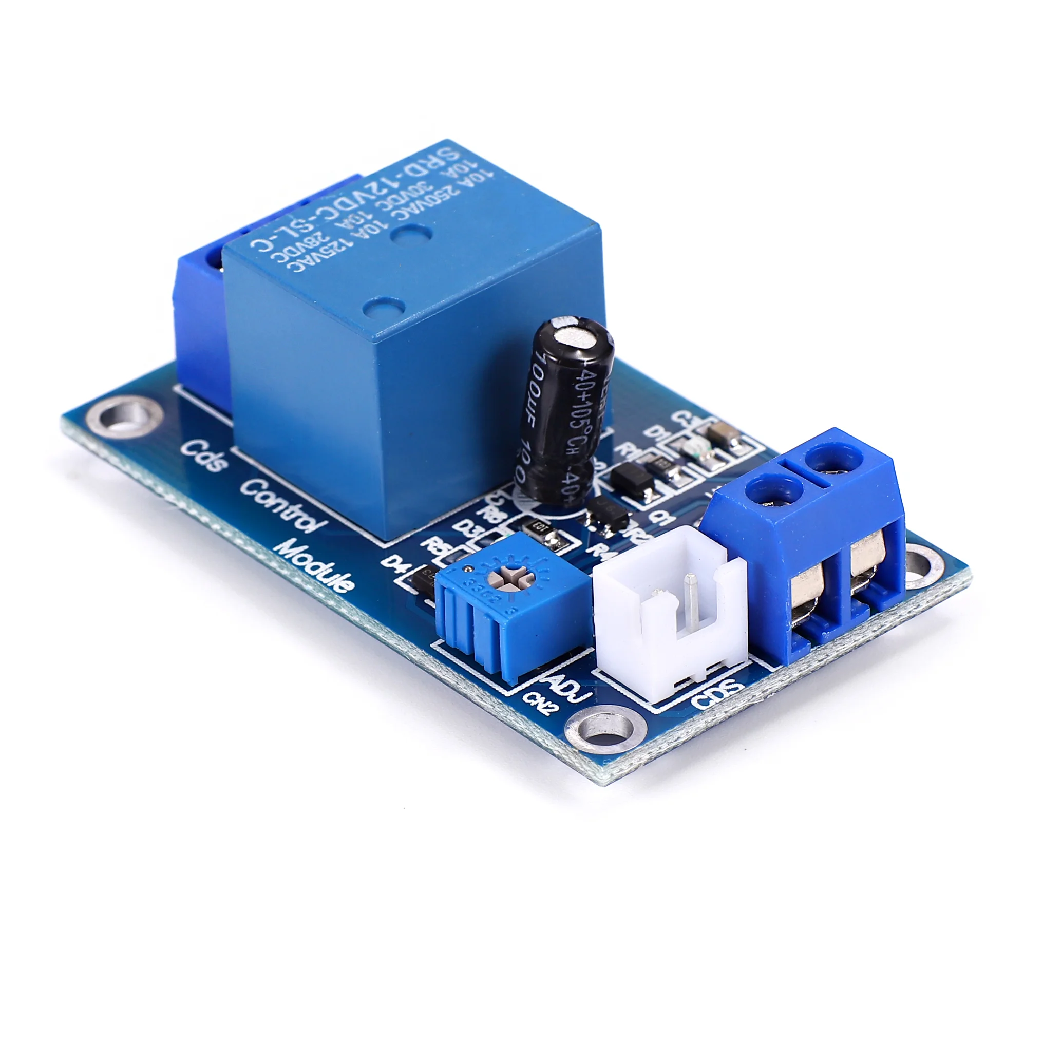 XH-M131 DC 5V 12V 24V 10A Light Control Switch Photoresistor Relay Module Detection Sensor brightness Automatic Control Module relay module sensor module light sensor module